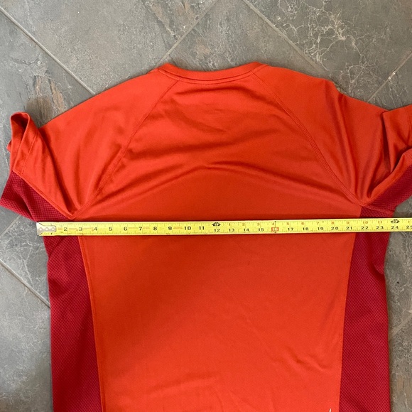 L.L. Bean Two-Tone Active Tee in Orange and Red Like New - Picture 6 of 7